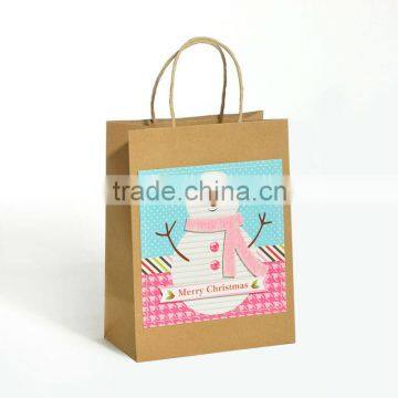 With 15 years experience factory supply kraft paper bag packing