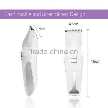 Rechargeable Waterproof Hair Clipper.Zinc-plated Titanium.NI-MH Battery.professional.Hair Trimmer. Ceramic Blade