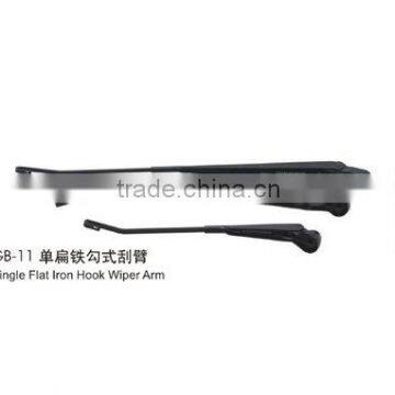 Quality-assured Excellent material GB-11 Single Flat Iron Hook Wiper Arm