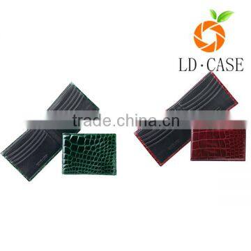 Minimalist rfid Unisex Wallet Genuine Leather Wallet