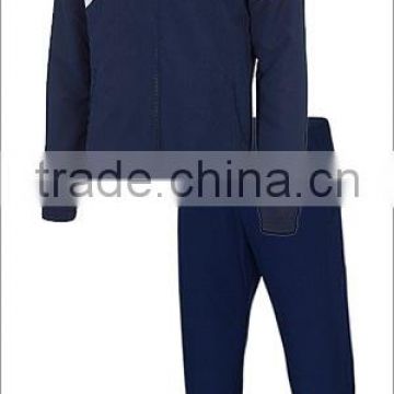 Tracksuit Customized Track Suit made by polyester and nylon with custom logo