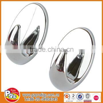 strong plastic hanger hook,electroplated hook