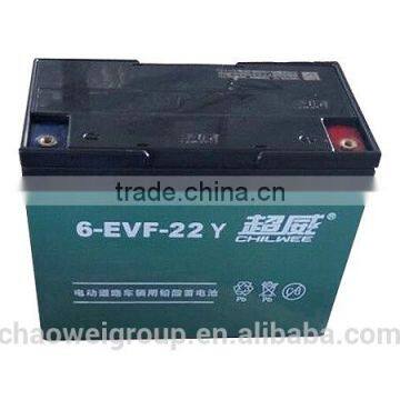 Maintenance Free (MF) Battery for bicycle, 12V 25Ah