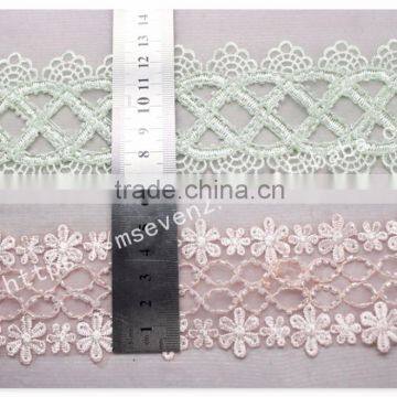 Nice Design Embroidery Handmade Beaded Trim for Wedding Dress Wholesale photo-2