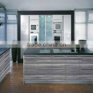 High gloss polymer composite board for cabinet door