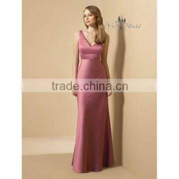 WW0087 Sleeveless Wisteria Bridesmaid Dress