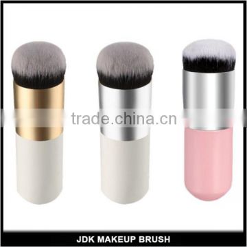 portable round face makeup brushes flat foundation brush