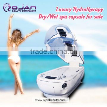 Luxury Photo-catalyst Dry Wet steam sauna spa capsule hydro massage