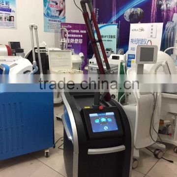 Korea imported 7 joints light guiding arm q switch nd yag laser 1064nm/532nm/755nm tattoo removal laser equipment system