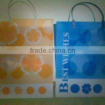 2012 beautiful PVC bag for tote bag