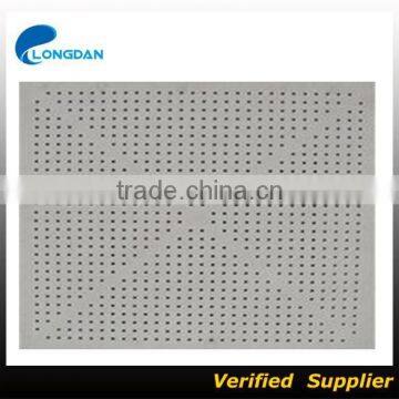 perforated calcium silicate ceiling board for industrial building ceiling tiles