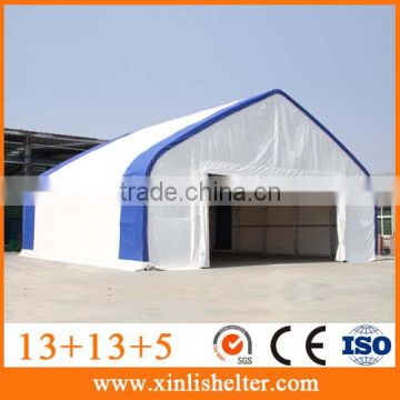 Portable aircraft hangar storage shelters