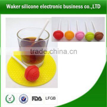 Silicone Eco-friendly Cheap Tea Strainer photo-2