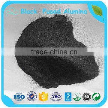 Refractory Grade 85% Al2O3 3-5mm Black Fused Alumina