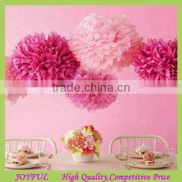 Fashion tissue paper pom poms flower balls