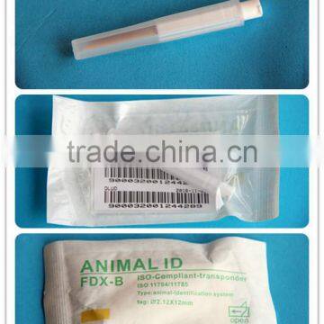 1.4mm pet id needle transponder for dogs