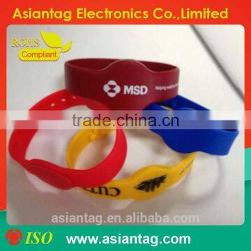 Hot RFID silicon wristband/NFC silicon wristband/rfid silicon bracelet