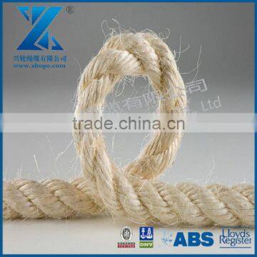XLROPE Natural Fiber Rope 3strand 28mm Manila/Sisal Rope