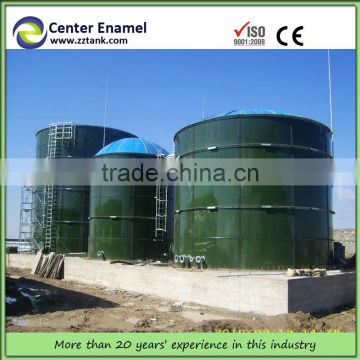 Durable Enamel Bolted Tank Biogas Storage Tank Methane Digester with Competitive Price