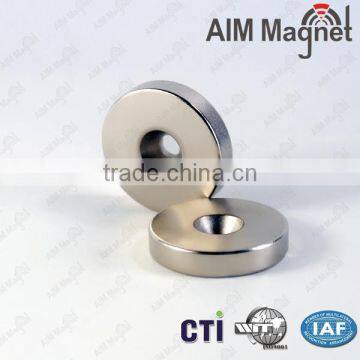 Rare Earth Neodymium Disc N52 Magnets D25*2mm With Countersunk Hole photo-4
