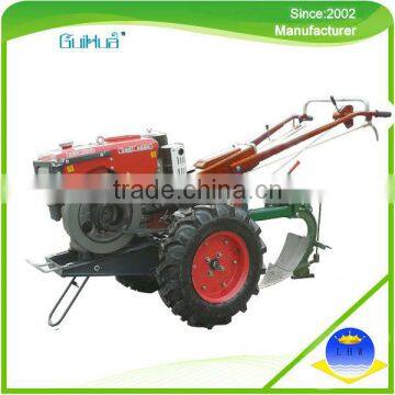 2wd 12hp with single plow hand tractor