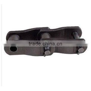 Heavy duty cranked link transmission chain 2512