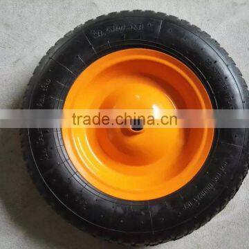 14 Inch Trolley Wheel Pneumatic Tire 3.50-8 4.00-8 Wheel Barrow Tyre and Tube photo-6