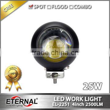 4in Round 25W High Power Cob Led Work Light 4x4 Jeep Off-road SUV High Power Led Fog Light photo-2