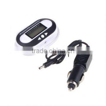 New Car Radio FM Transmitter Accessory for MP3 MP4 Apple iPod Zune Sansa Fuze