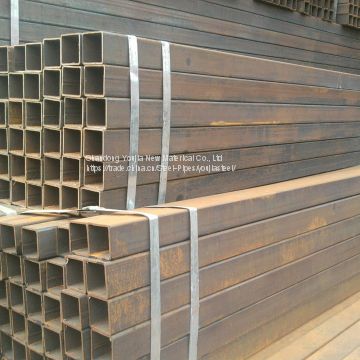 Black Square and Rectangular Carbon Steel Pipe