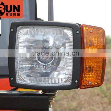 Everun ER08 Hydraulic Small Wheel Loader for Sale With 800KG Loading Capacity, Snow Blade and Overseas Service photo-2