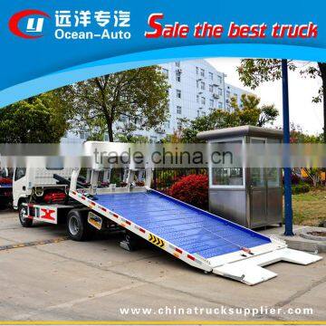 DFAC Low Price 4 Ton Tilt Tray Wrecker Tow Trucks for Sale photo-4