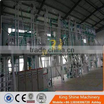 Full Automatic 150tpd Maize Milling Machines for Maize Flour photo-2