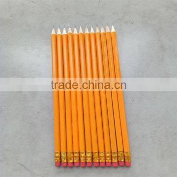 Black Lead Wholesale Wooden Pencil With Eraser photo-2