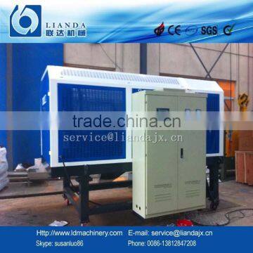 Energy efficient PET drying crystalizers