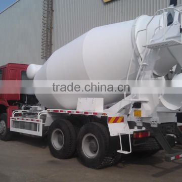 howo9 cubic meters New Condition concrete mixer truck