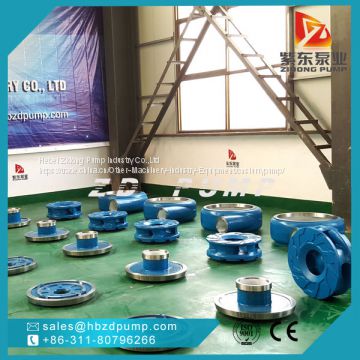 Slurry pump impeller,A05 high chrome volute casing, throatbush ,slurry pump spare parts