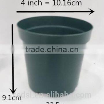 injection molded 4 inch plastic pots