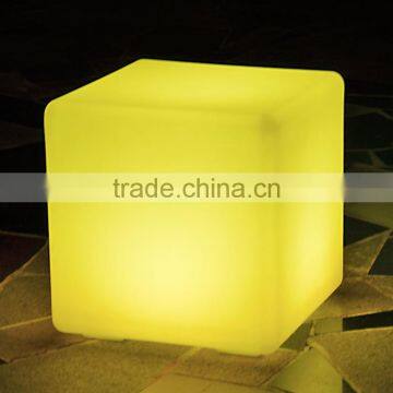 RF remote led light cube seat or led light box for EU,USA,AUS