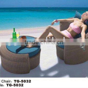 rattan used patio pool Lounge chair