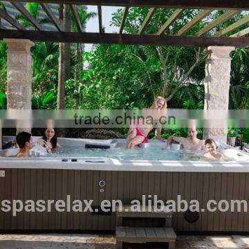 Fashion and Large Message Spa/bathtub Luxurious Hot Tub With TV With 111 Jets photo-2