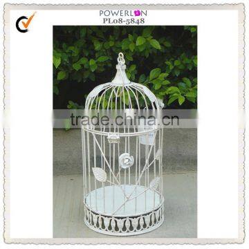 Shabby Chic Western Handmade Square Iron Canary Bird Cage photo-6