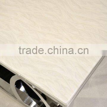 C380 2015 Stainless Steel Modern Coffee Table Marble Top Modern Coffee Table photo-4