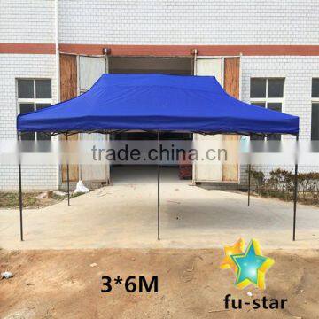 PN 3*6m high quality waterproof 600D oxford custom logo printing outdoor canopy pop up gazebo folding canopy tent for sale