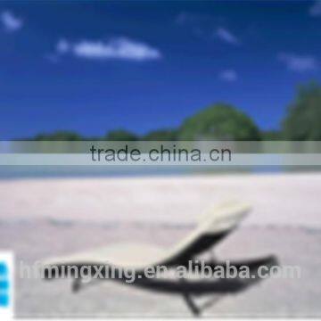 Outdoor lounge adjustable recliner rattan Beach Chair