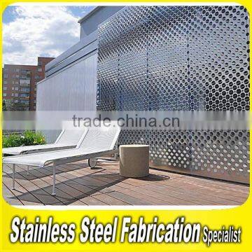 Manufacturer Perporated Stainless Steel Sheet Exterior Wall Panel photo-4
