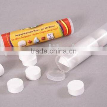 magic tissue (plastic tube with 10pcs)