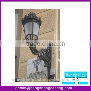 China Supplier Antique Cast Iron Park Lamp Post photo-2