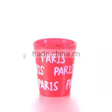 Hand Paint Tequila Shot Glass Cup
