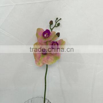 3 Flower Heads Orchid Flowers for Room Decor photo-4